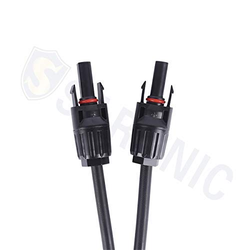 SARONIC 1 par de conectores tipo Y para cable solar fotovoltaico, conectores macho hembra M/F/F y F/M/M Y2-1