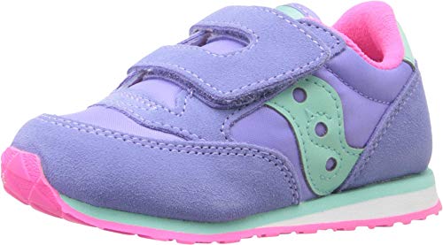 Saucony Jazz Hook & Loop Sneaker (Toddler/Little Kid), Periwinkle, 11 M US Little Kid