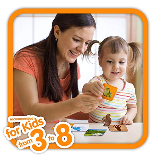 Schleich 42474 Wild Life play set - Schleich tarjetas de aprendizaje Wild Life, juguetes a partir de 3 años