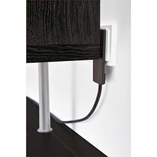 Schulte Elektrotechnik GmbH 1510 0000 0300 EVOline Plug - Conector con tapa de protección, color blanco