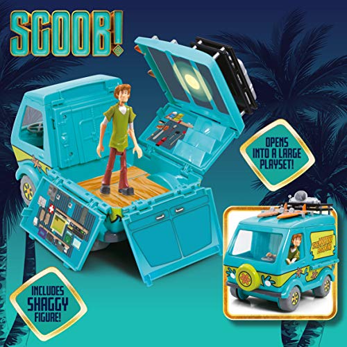 Scooby Doo 7190 Mystery Machine Van Playset con Figura Shaggy