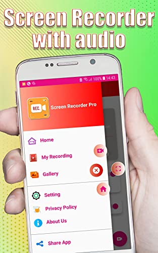 Screen Recorder Pro with internal audio & Screenshot