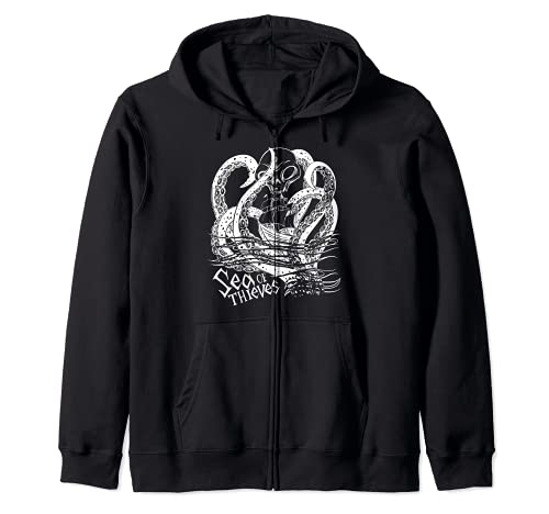 Sea of Thieves Death At Sea By Kraken Sudadera con Capucha