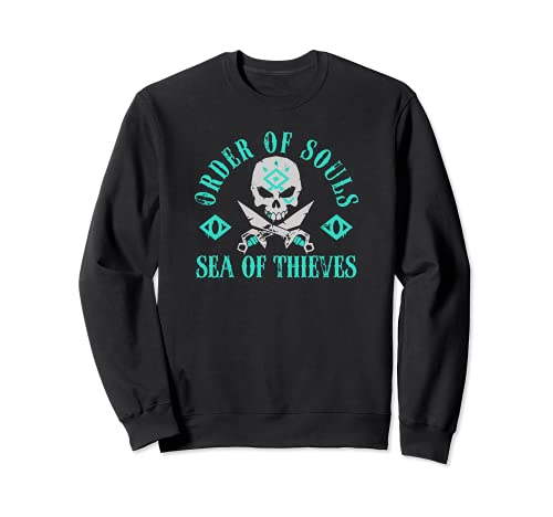 Sea of Thieves Order Of Souls Skull Crossed Swords Sudadera