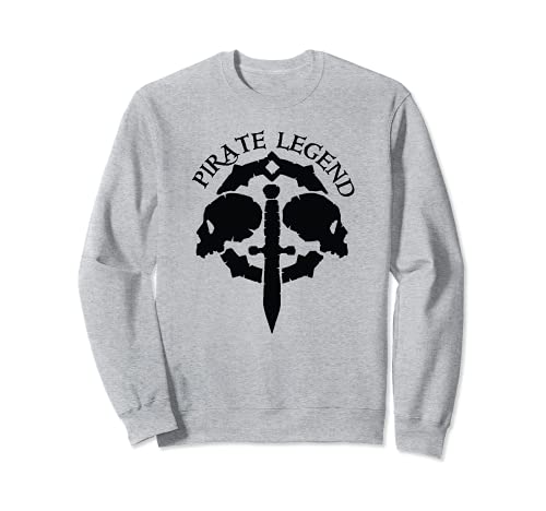 Sea of Thieves Pirate Legend Double Skull Logo Sudadera