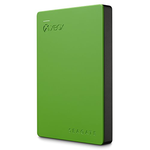 Seagate Game Drive para Xbox, 2 TB, Disco duro externo, HDD portátil, diseñado para Xbox One, y 2 años de servicios Rescue (STEA2000403)