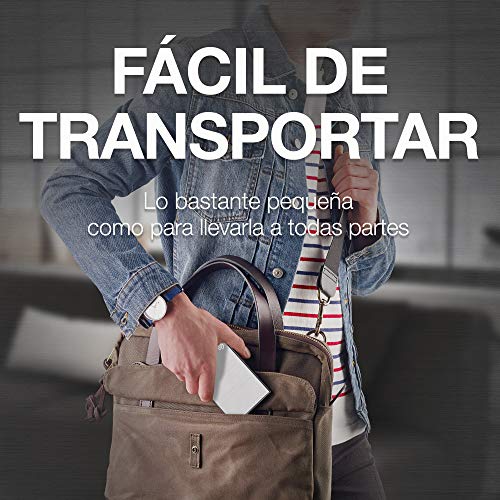 Seagate One Touch, 4 TB, Unidad Disco Duro Externa, Plateada, USB 3.0, PC, Mac, Ordenador, 1 año MylioCreate, 4 meses Plan Adobe Creative Cloud Photography, 2 años de servicios Rescue (STKC4000401)