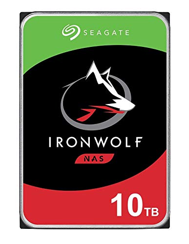 Seagate Technology NAS HDD IronWolf - Disco Duro, 3.5", 10000 GB, Serial ATA III, 7200 RPM