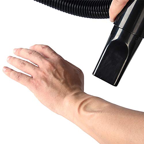 Secador De Pelo para Perros Gatos Mascotas Soplador Secador De Pelo De Belleza para Potencia Y Velocidad Ajustable Ara Peluquería Secador De Mascotas Secador De Pelo(Negro)