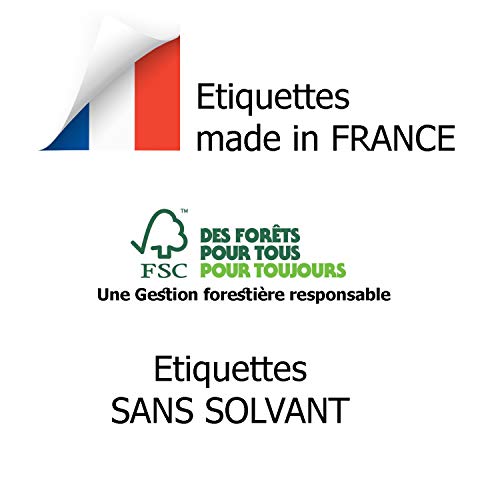 SECRETDRESSING ® – 100 hojas A4 de 21 = 2100 etiquetas autoadhesivas de papel blanco – 63,5 x 38,1 mm – Compatible con código de barras FBA – (L7160) IVA DEDUCTIBLE