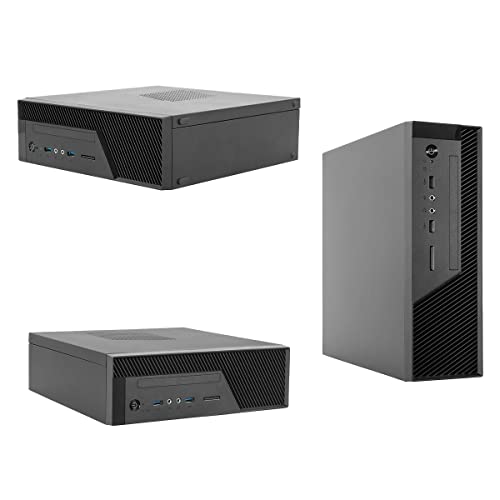 Sedatech Mini-PC Evolución AMD Ryzen 5 5600G 6X 3.9Ghz, Radeon Vega 7, 8 GB RAM DDR4, 500Gb SSD NVMe M.2 PCIe, 3Tb HDD, BLU-Ray/DVD-RW, USB 3.1, WiFi, Bluetooth. Ordenador de sobremesa, Win 10