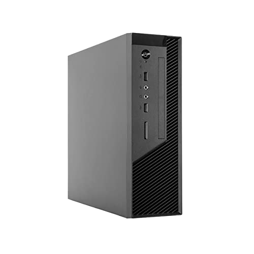 Sedatech Mini-PC Evolución AMD Ryzen 5 5600G 6X 3.9Ghz, Radeon Vega 7, 8 GB RAM DDR4, 500Gb SSD NVMe M.2 PCIe, 3Tb HDD, BLU-Ray/DVD-RW, USB 3.1, WiFi, Bluetooth. Ordenador de sobremesa, Win 10