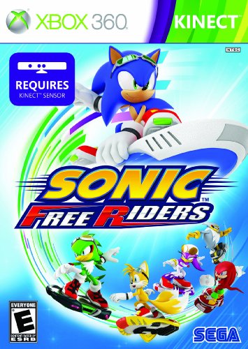 SEGA Sonic Free Riders, Xbox 360 Xbox 360 Inglés vídeo - Juego (Xbox 360, Xbox 360, Racing, Modo multijugador, E (para todos))