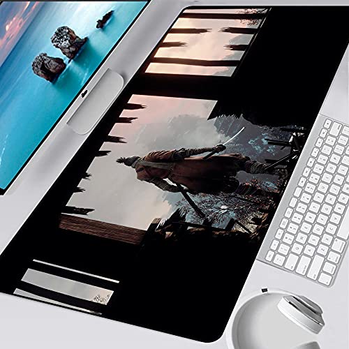 Sekiro Shadows Die Twice XXL Alfombrillas de ratón Grande para Juegos Comtuper Gamer Teclado Alfombrilla Escritorio para PC Portátil 700x300x3mm