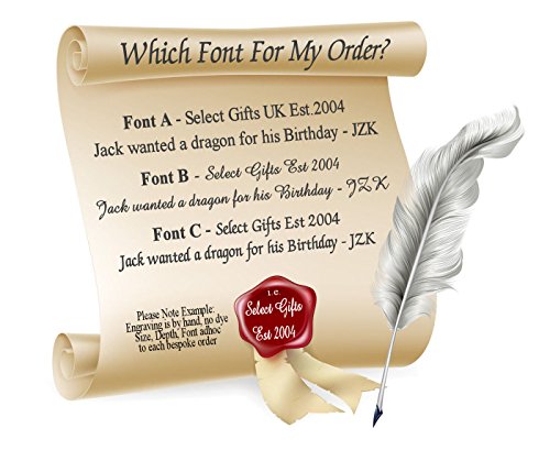 Select Gifts Islas Canarias Gemelos de bandera con keepsake grabado caso