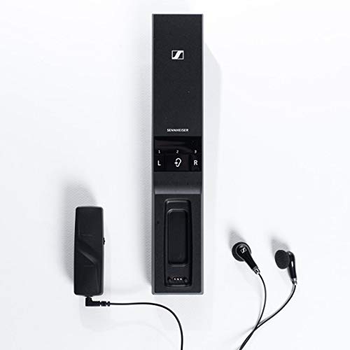 Sennheiser Flex 5000 - Receptor para Sistema inalámbrico de TV, Color Negro