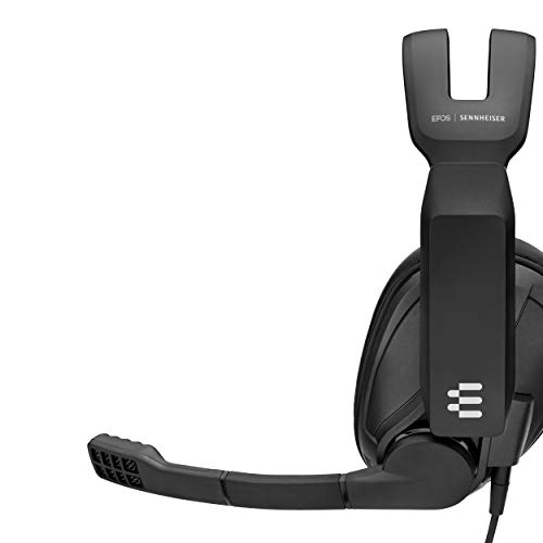 Sennheiser GSP 302 Negro Auriculares con Micro para Gaming Ajustable con Diadema Multiplataforma