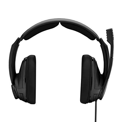 Sennheiser GSP 302 Negro Auriculares con Micro para Gaming Ajustable con Diadema Multiplataforma