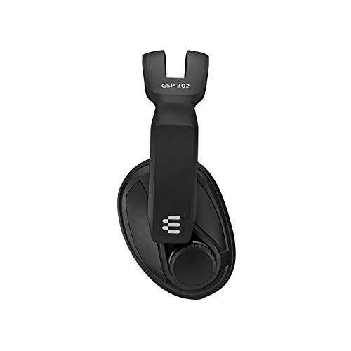 Sennheiser GSP 302 Negro Auriculares con Micro para Gaming Ajustable con Diadema Multiplataforma