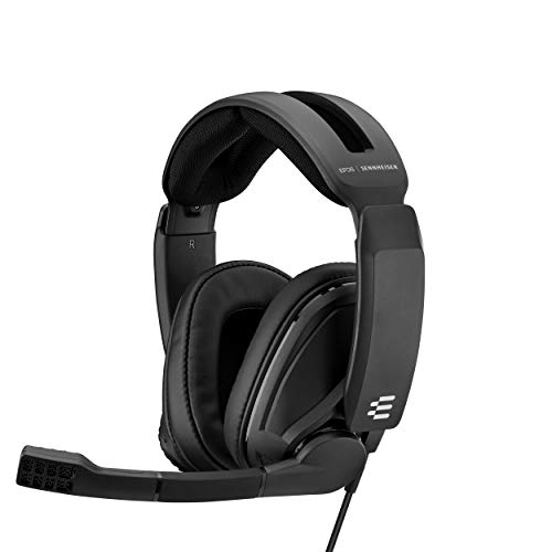 Sennheiser GSP 302 Negro Auriculares con Micro para Gaming Ajustable con Diadema Multiplataforma