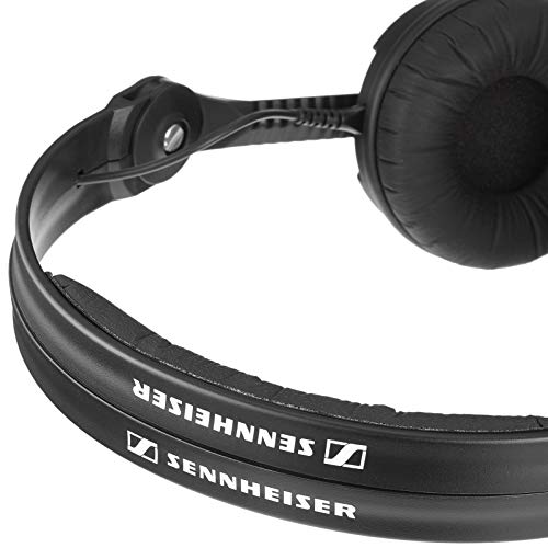 Sennheiser HD 25-1-II Basic Edition - Auriculares de diadema cerrados, color negro