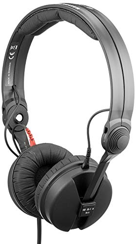 Sennheiser HD 25-1-II Basic Edition - Auriculares de diadema cerrados, color negro