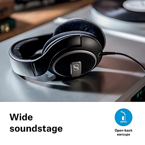 Sennheiser HD 559 - Auriculares de diadema abierto (6.3 mm), color negro