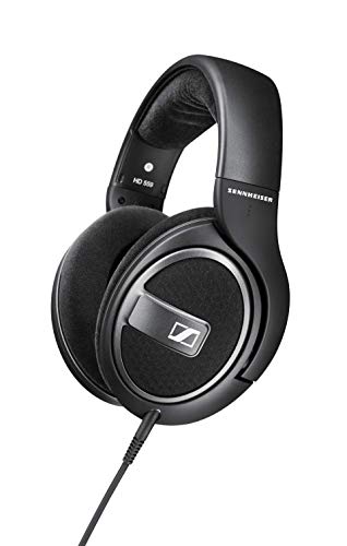 Sennheiser HD 559 - Auriculares de diadema abierto (6.3 mm), color negro