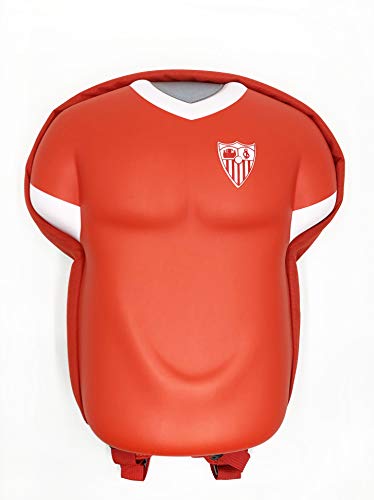 Sevilla Fútbol Club- Mochila forma camiseta. Producto oficial Sevilla Fútbol Club.