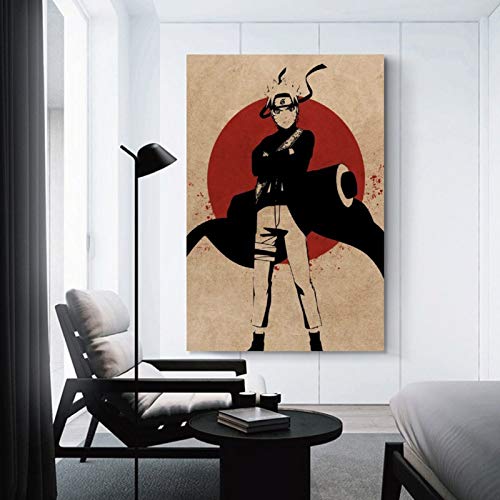 shangfeng Naruto Shippuden - Póster decorativo de anime (20 x 30 cm)