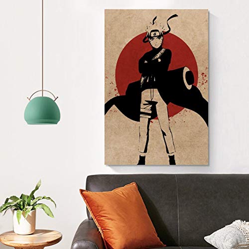 shangfeng Naruto Shippuden - Póster decorativo de anime (20 x 30 cm)