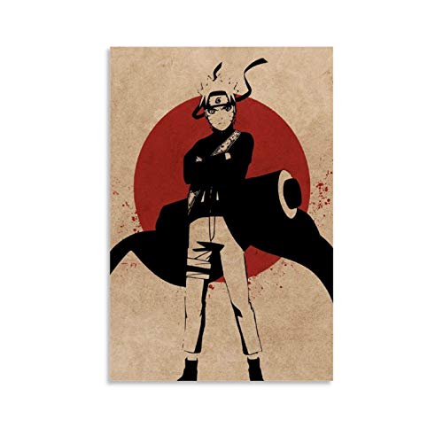 shangfeng Naruto Shippuden - Póster decorativo de anime (20 x 30 cm)
