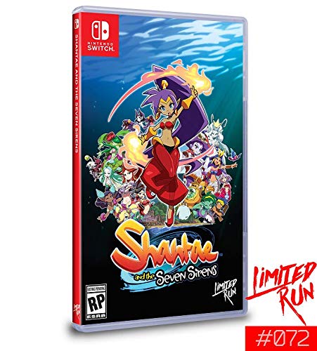 Shantae and the Seven Sirens - Standard Limited Edition - Limited Run #072 - Nintendo Switch