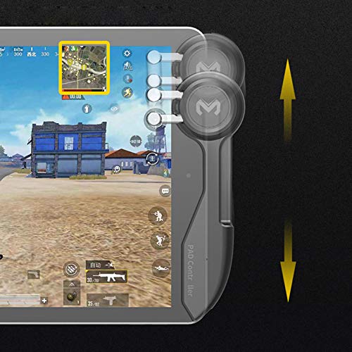 SHEAWA PUBG Controlador de Juego Joystick Disparador Tirador Fuego Botón Gamepad para iPad Tablet PUBG Juego Accesorios
