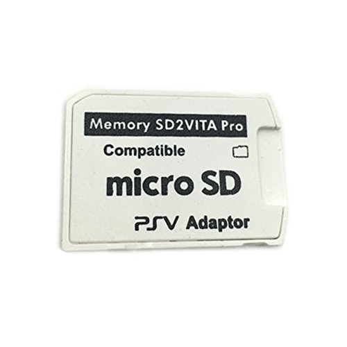 SHEAWA Versión 5.0 SD2 Vita Adaptador de tarjeta de memoria para PS Vita Game Card1000/2000 PSTV FW 3.60 HENkaku Enso System
