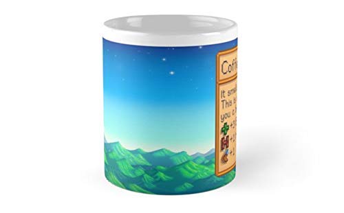 shenguang Stardew valley café Jarra Standard Jarra Jarra café Jarra Tea Jarra - 11 oz Premium Quality printed café Jarra - Unique Gifting