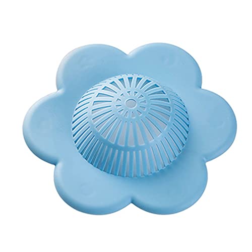 ShenMiDeTieChui Tamitas de Fregadero de 10 Piezas, Tapones de Drenaje/del Piso Tapa Desodorante enchufes Universal for Evitar, Cocina, baño, tamiz Floral Creativo (Color : B)