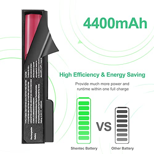 Shentec 4400mAh CC06 CC06XL CC09 Batería Laptop para HP EliteBook 8460p 8460w 8470p 8470w 8560p 8560w 8570p ProBook 6360b 6460b 6465b 6470b 6560b 6565b 6570b 628664-001 628666-001 [6Celdas/10,8V]