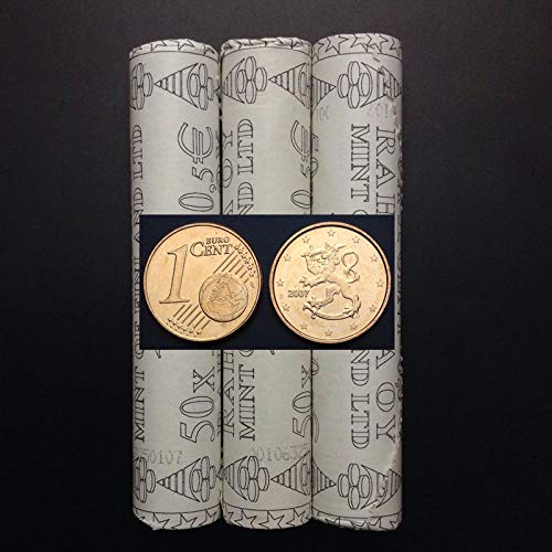 SHFGHJNM Colección de Monedas Finlandia Europea 1 Euro Diferentes Monedas año Aleatorio KM98