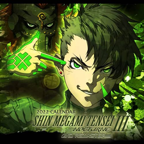 Shin Megami Tensei III Nocturne HD Remaster Calendar 2022-2023: Shin Megami Tensei III Calendar 2022 - OFFICIAL Games calendar 2022 18 months- Planner ... 17''x11''(Kalendar Calendario Calendrier). 2