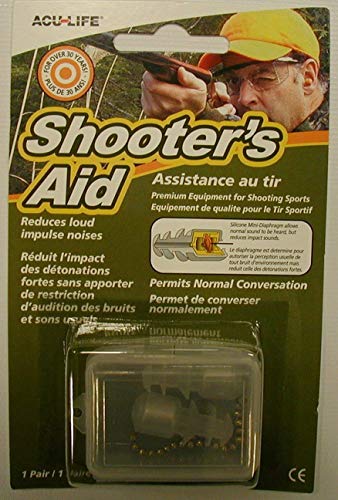 Shooters Aid Sonic - Tapones para oídos (2 unidades)
