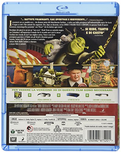shrek - e vissero felici e contenti 3d (blu-ray 3d [Italia] [Blu-ray]