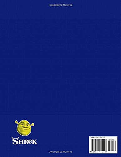 Shrek Forever After: Journal notebook, Lined notebook for school ,120 pages 8.5 x 11 in