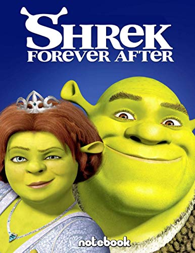 Shrek Forever After: Journal notebook, Lined notebook for school ,120 pages 8.5 x 11 in