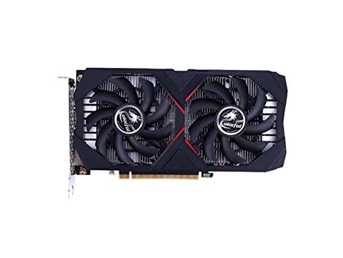 Shubiao GeForce GTX 1650 SUPER Gaming GT 4G 128-Bi HDMI/DP/DIS 4GB GDDR6 Soporte DirectX 12.1 OpenGL 4.5 Ventilador dual PCI Express 3.0 16X (GTX 1650 Gaming X 4G)