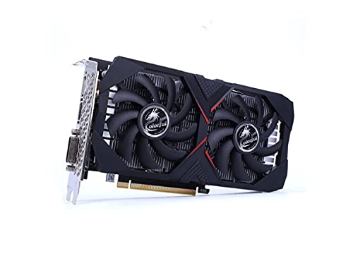 Shubiao GeForce GTX 1650 SUPER Gaming GT 4G 128-Bi HDMI/DP/DIS 4GB GDDR6 Soporte DirectX 12.1 OpenGL 4.5 Ventilador dual PCI Express 3.0 16X (GTX 1650 Gaming X 4G)