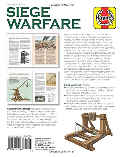Siege Warfare Operations Manual: From ancient times to the beginning of the gunpowder age (Haynes Manuals)