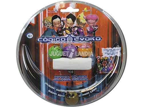 Simba Pack 4 Canicas Codigo Lyoko ( B )