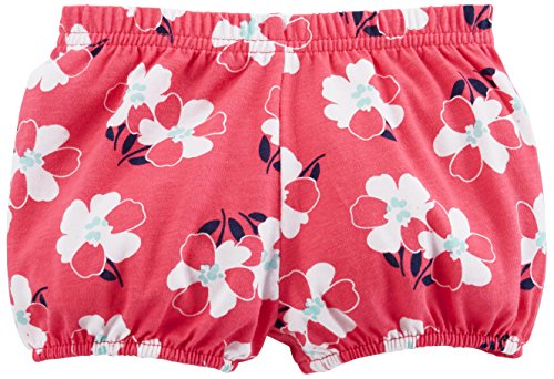 Simple Joys by Carter's Baby Girls paquete de 3 pelele, traje de sol y vestido ,Mint Cherries/Navy Stripe/Pink Floral ,12 Months