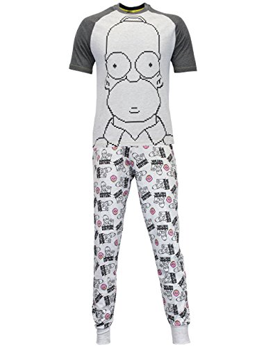 Simpsons - Pijama para hombre - Los Simpsons X Large